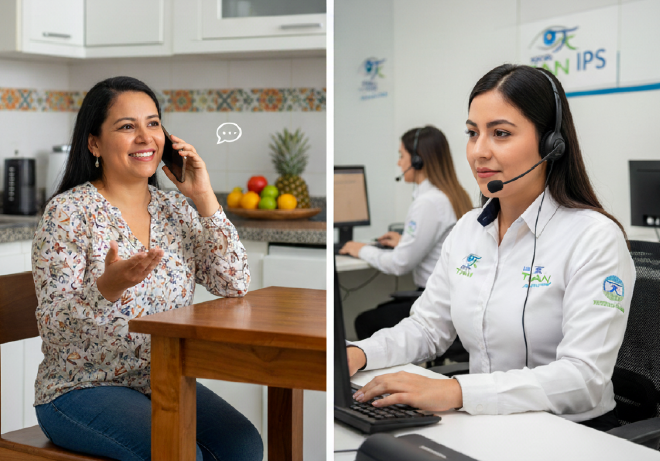 Usuaria-llama-servicio-al-cliente